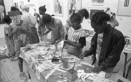 Ateliers: Art from Southwark Studios, children&#039;s workshop, 1992, photo 23 (Phil Polglaze)