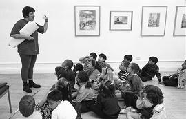 Permeations: Light in the Attic, children&#039;s workshop, 1993, photo 7 (Phil Polglaze)