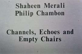 Exhibition: Shaheen Merali, 1994, slide 12