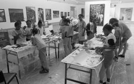 Ateliers: Art from Southwark Studios, children&#039;s workshop, 1992, photo 12 (Phil Polglaze)