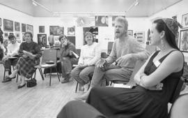 South London Open (event at the gallery), 1987, photo 1 (Phil Polglaze)