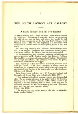 Camberwell Past and Present, 1938, page 6