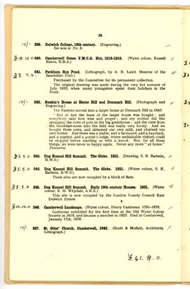 Camberwell Past and Present, 1938, page 38