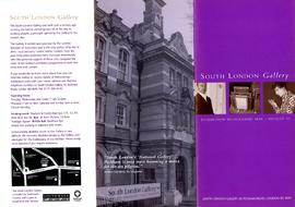 Exhibition programme leaflet, May to August 1997, front