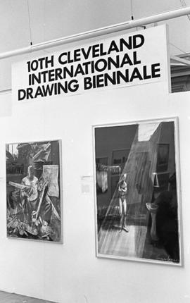 Cleveland International Drawing Biennale, 1992, photo 9 (Phil Polglaze)
