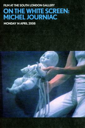 &#039;On the White Screen’ flyer, front