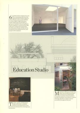 South London Gallery brochure, page 6