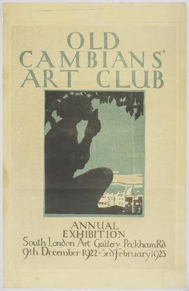 Poster Design for an Old Cambians exhibition