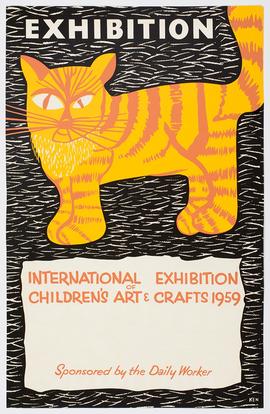 Exhibition of Children&#039;s Art and Crafts: Poster