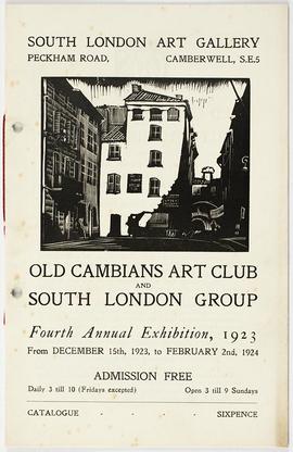 Old Cambians Catalogue (fourth exhibition)