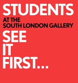 ‘Students See It First’ leaflet (autumn 2009), front cover