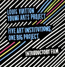 Louis Vuitton Young Arts Project film (DVD) case, front
