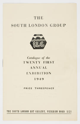 South London Group catalogue, cover