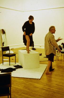 Exhibition: Intimate House: Stuart Brisley, 1999, slide 45