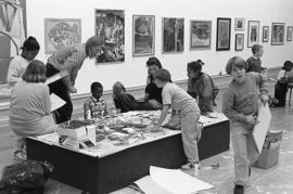 Southwark Open Exhibition (children&#039;s workshop), 1990, photo 30 (Phil Polglaze)