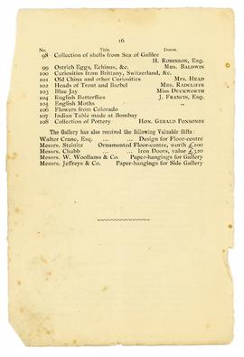 Catalogue of works of art, 1895, page 16