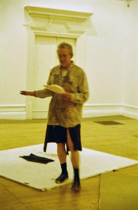 Exhibition: Intimate House: Stuart Brisley, 1999, slide 37