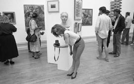 Southwark Open Exhibition: paintings, drawings, prints and sculpture, 1989, photo 12 (Phil Polglaze)