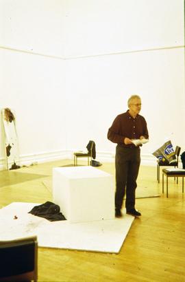 Exhibition: Intimate House: Stuart Brisley, 1999, slide 12