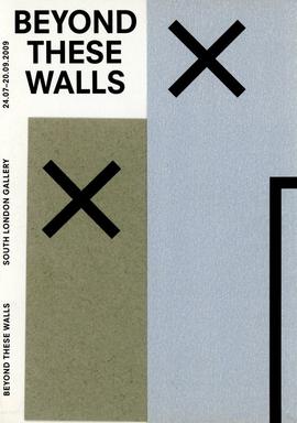 ‘Beyond These Walls’ leaflet, folded view