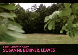 ‘Susanne Bürner: Leaves’ leaflet, image