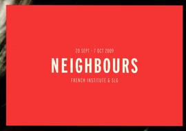 ‘Neighbours’ leaflet guide, front cover
